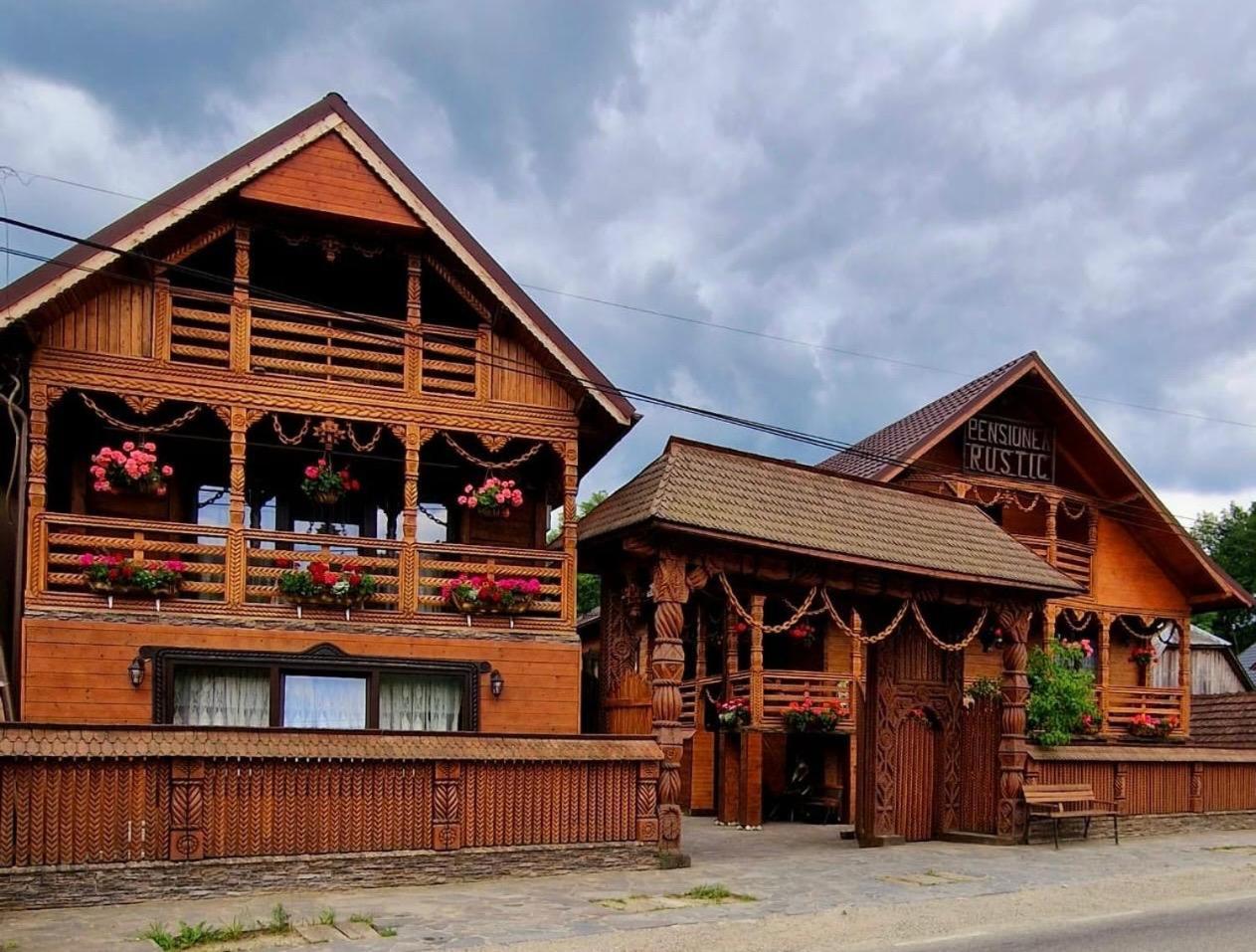 Pensiunea Rustic Oncesti Bagian luar foto