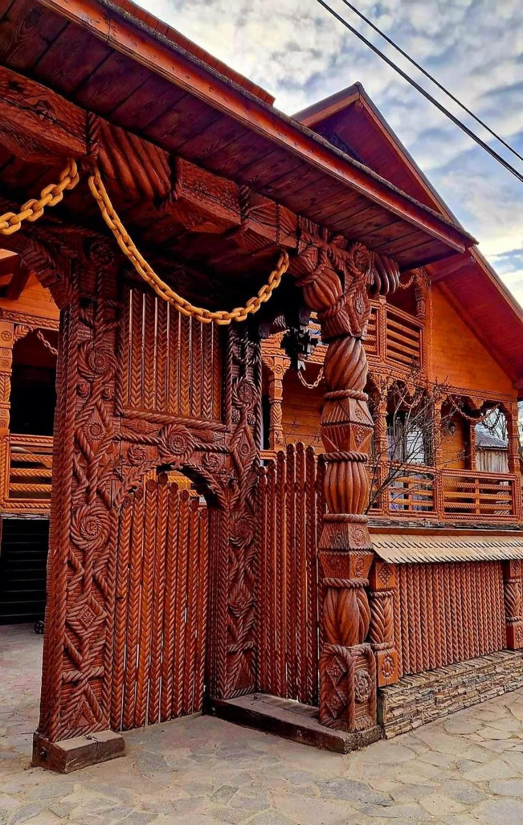 Pensiunea Rustic Oncesti Bagian luar foto