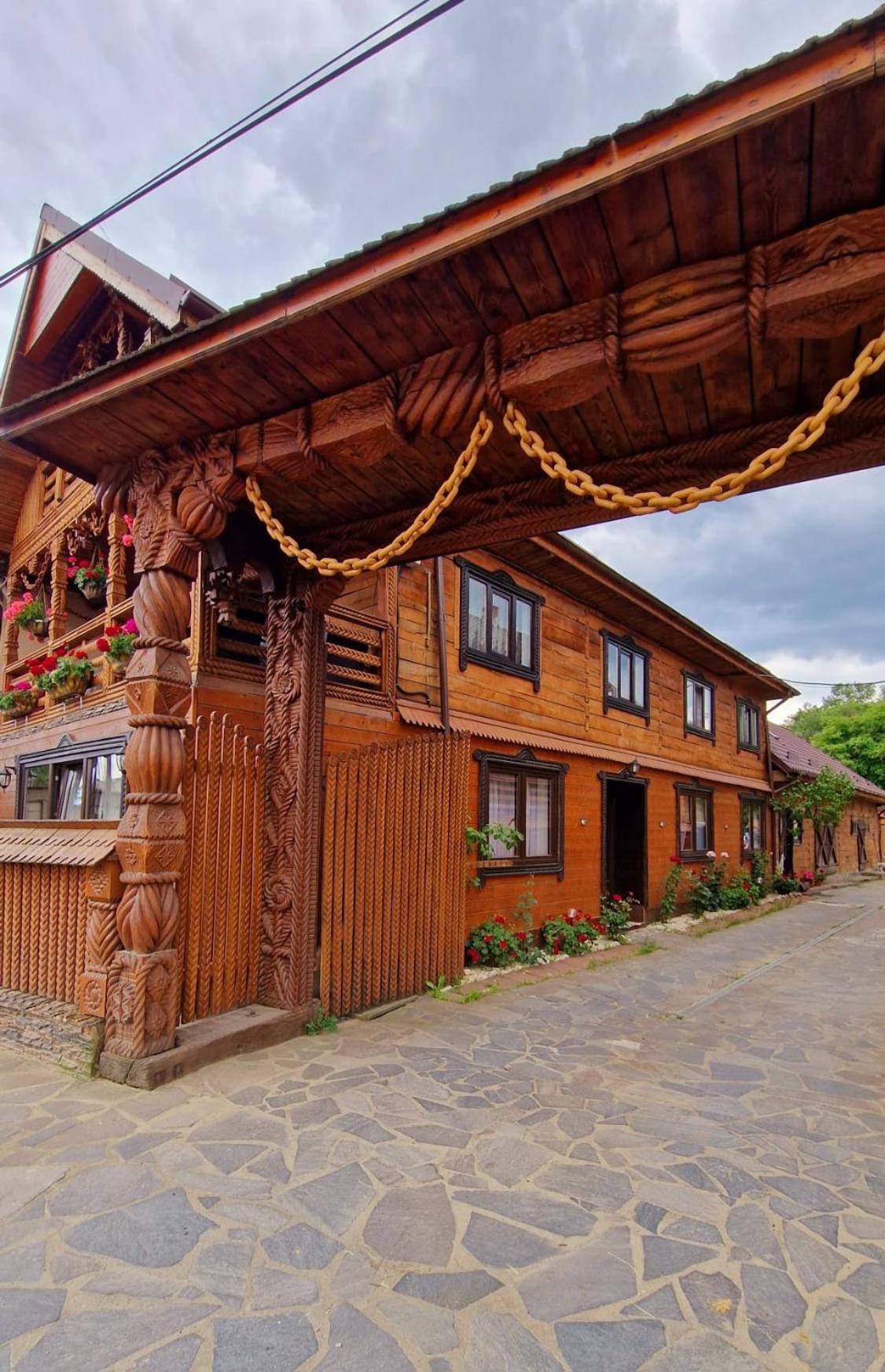 Pensiunea Rustic Oncesti Bagian luar foto